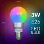 KOBRA LED Bulb Color Changing Light Bulb with Remote Control 16 Different Color Choices Smooth, Flash or Strobe Mode- Premium Quality & Energy Saving Retro LED Lamp