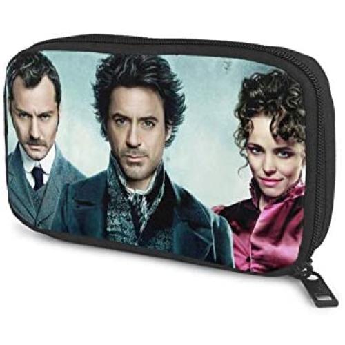 Hxuedan Sherlock Holmes The Data Cable Storage Bag is A Portable and Independent Design SuitableVFor Travelers to Place The Data Cable, Earphone and Electronic Product Data Cable Storage Bag