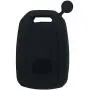 Ezzy Auto Pack of 2 Black Silicone Key Fob Case Key Cover Jacket Holder Protector fit for 2013-2017 Honda Accord Sports