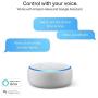 Kasa Smart (HS100) Plug by TP-Link, Smart Home WiFi Outlet Works with Alexa, Echo, Google Home & IFTTT, No Hub Required, Remote Control, 15 Amp, UL Certified, 1-Pack