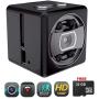 Mini Hidden Spy Security Camera by DENT Products, 32GB Micro SD Card, Magnetic, HD1080P, Small Tiny Hidden Spy Nanny Pet Dash Security Cam, Motion Detection, Loop Recording