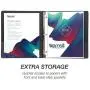 Samsill .5 Inch Value Document Storage 3 Ring Binder, Round Ring, 11 x 8.5 Inches, Black (11100)