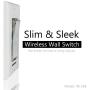 SkylinkHome TB-318 Wireless Stick-on or Wall Mounted Battery Operated Anywhere Wall Light Switch Remote Transmitter