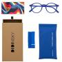DIDINSKY Reading Glasses for Men and Women. Blue Light Blocking Computer Readers. Rubber Touch Flexible Temple and Anti Glare Glasses. Klein 0.0 - UFFIZI