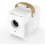 Mini Portable Projector Support 1080P Full HD,4000 Lumen Projector,±30° Electronic Keystone Correction,90'' Display,Compatible w TV Stick/PS5/Xbox/phone for Video Movie,Party Game,Outdoor Entertainment