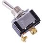 Gardner Bender GSW-11 Heavy-Duty Electrical Toggle Switch, SPST, ON-OFF, ¾ HP 125-250V AC, Screw Terminal