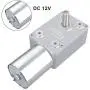 DC 12V Electric Motor Reversible High Torque Turbo Worm Gear Box Reduction Electric Motor(20RPM)