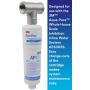 3M Aqua-Pure Whole House Scale Inhibition Inline Replacement Water Cartridge AP431, For Aqua-Pure System AP430SS, Helps Prevent Scale Buildup On Hot Water Heaters, Boilers, Plumbing Pipes and Fixtures