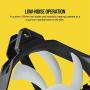 Corsair iCUE SP120 RGB Pro Performance 120mm Fan, Single Pack