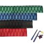 Aventik Heat Shrink Sleeve X-Tube Wrap Fishing Rod Building DIY Fishing Rod Handle Cork Grip with Non Slip Waterproof and Insulation Repair 40 Diameter:25mm,30mm,35mm,40mm