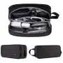 Tech Pouch for Travel, BAGSMART Travel Accessories Organizer Bag Large Capacity with Fastening Cable Ties for Tech Gadgets, PC Adaper, Thick Cables, Power Bank, SD Cards, Black