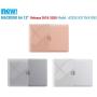 IBENZER New 2020 MacBook Air 13 inch Case M1 A2337 A2179 A1932 Plastic Hard Shell Case with Keyboard Cover for Apple Mac Air 13 Retina Display with Touch ID (2018-2020), Crystal Clear, MMA-T13CYCL+1