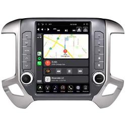 LINKSWELL GEN IV Android Radio Replacement Head Unit Fits for Silverado and Sierra 2014 to 2019 Car Stereo 4GB +64GB Navigation 12.1 Inch Touchscreen with WiFi/BT TS-GMPU12-1RR-4A