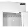 AdirOffice Through The Wall Drop Box Safe - Durable Thick Steel w/ Adjustable Chute - Mail Vault for Home Office Hotel Apartment (White)