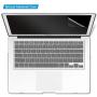 IBENZER MacBook Air 11 Inch Case Model A1370 A1465, Soft Touch Plastic Hard Shell Case Bundle with Keyboard Cover & Screen Protector for Apple Laptop Mac Air 11, Clear, A11CL+2A