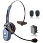 VXI BlueParrott B250-XTS Headset Bundle with Extra Cushions and Wall Charger Compatible with Zebra Terminal WT41N0, TC8000, TC7x, TC55, MC9500, VC70N0