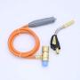 AOUSTHOP Gas Self Ignition Turbo Torch With Hose Solder Propane Welding Torch For HVAC Plumbing 4 Adjustable Temperature & Flame
