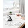 UGREEN Tablet Stand Holder Adjustable Compatible for iPad 10.2 2019 iPad Pro 11 Inch 2020 iPad 9.7 2018 iPad Mini 5 4 3 2 iPad Air Nintendo Switch iPhone 12 Pro Max 11 XS XR X 8 Plus 7 6 White