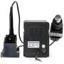 CO-Z 2 in 1 SMD Soldering Iron & Hot Air Rework Station with LED Display, 898D Soldering Kit with Heat Gun, Digital Electronic Repair Tool with 11pcs Soldering Tips
