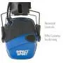 Howard Leight by Honeywell Impact Sport Sound Amplification Electronic Shooting Earmuff, Real Blue