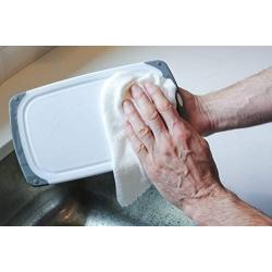 S&T INC. 524601 Microfiber Cleaning Cloths, Reusable and Lint-Free Towels for Home, Kitchen and Auto, 50 Pack with Box, Assorted