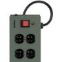 Belkin 10-Outlet Metal Power Strip Surge Protector, 15ft Cord