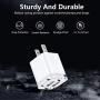USB Wall Charger, LUOATIP 3-Pack 2.1A/5V Dual Port USB Cube Power Adapter Charger Plug Charging Block Replacement for Phone Xs/XR/X, 8/7/6 Plus, Samsung, LG, HTC, Moto, Android Phones