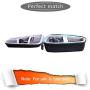 LTGEM Hard Case for Panasonic Arc5 Electric Razor, Mens 5-Blade Cordless Shaver, ES-LV65-S