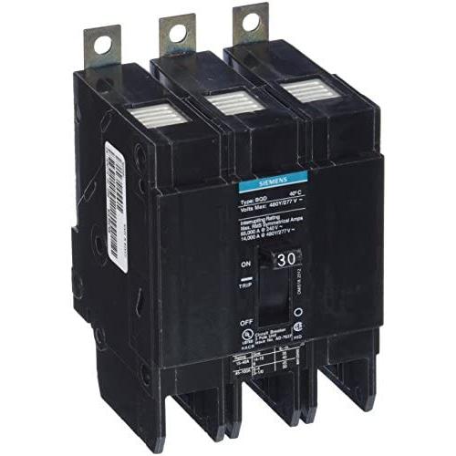 Siemens SIEBQD330 SIE BQD330 3P 30A 277/480 CB, Black