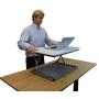 CHANGEdesk Mini - Affordable Height Adjustable Stand Up Desk Conversion and Laptop Standing Desk Converter (2 Pack | White)