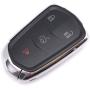Smart Replacement Keyless Entry Remote Key Fob Cover Case Fit for 2015-2019 Cadillac Escalade CTS SRX XT5, ATS, STS, and CT6 Key Fob Shell