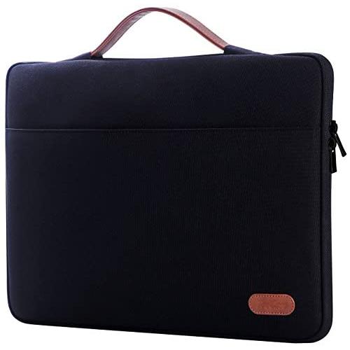 ProCase 12-12.9 inch Sleeve Case Bag for Surface Pro X 2017/Pro 7 6 4 3, MacBook Pro 13, iPad Pro Protective Carrying Cover Handbag for 11'' 12'' Lenovo Dell Toshiba HP Acer Chromebook -Black