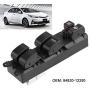 Qiilu Electric Window Switch,Power Master Window Switch for Toyota Corolla AE110 84820-12350