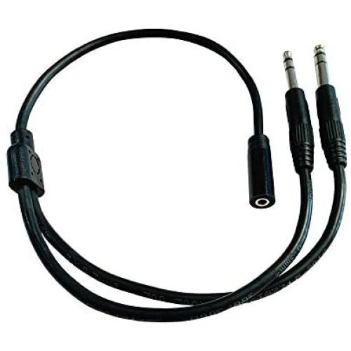 GA-PH35 - 3.5mm to General Aviation Headset Adapter