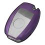 TANGSEN Smart Key Fob Case Purple TPU Protective Cover for Mercedes Benz A B C CLA CLS E G GL GLA GLC GLE GLK GLS GT M R S SL SLC SLK SLS Class AMG Viano 2 3 Button Keyless Entry Remote Accessories