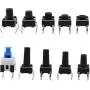 YIXISI 180Pcs Tactile Push Button Switch (6x6mm 7x7mm) 4 Pin Button Switch Assortment Kit for fields of electronic products YIXISI 180Pcs Tactile Push Button Switch (6x6mm 7x7mm) 4 Pin Button Switch Assortment Kit for fields of electronic products