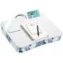LapGear Designer Lap Desk with Phone Holder and Device Ledge - Blue Blossoms - Fits up to 15.6 Inch Laptops - Style No. 45433