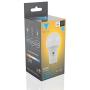TriGlow T95222 9W (60W Equivalent) LED A19 Light Bulb, Warm White (2700K) GU24 Base, 800 Lumens, DIMMABLE Bulb
