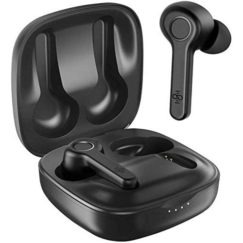 Wireless Earbuds, Upgraded Boltune Bluetooth V5.2 in-Ear Stereo Wireless Headphones USB-C Quick Charge Bluetooth Earbuds IPX8 40Hours Playing Time