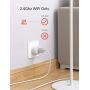 Smart Plug Works with Alexa Google Assistant SmartThings for Voice Control, Teckin Mini Smart Outlet Wifi plug with Timer Function, No Hub Required, White Fcc Etl Certified 4 packs