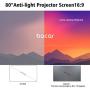 WiFi Mini Projector, BACAR 6000 Lumens WiFi Projector [Projector Screen and Tripod Included], 1080P and 200 Display Supported, Compatible with TV Stick, HDMI, VGA, USB, Laptop, iOS & Android