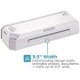 BLACK + DECKER Flash 9.5'' Fast Heat Thermal Laminator, Hot/Cold (LAM95)