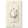 Intermatic FD60MAC 60-Minute Spring-Loaded Wall Timer for Lights and Fans, Almond