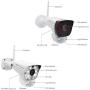 CasaCam VS2104 8-CH Wireless NVR with 10.1'' LCD & 4x1296p (3MP) FHD Cameras, AC Powered, 1TB HDD Installed