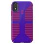 Speck Products CandyShell Grip iPhone XR Case, Ultraviolet Purple/Ruby Red