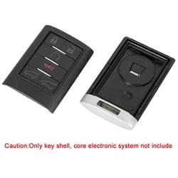 uxcell New 6 Buttons Uncut Insert Key Fob Remote Control Case Shell Replacement OUC60270 for Cadillac Escalade 2007-2014