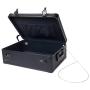Vaultz Locking Storage Chest/Dorm Storage with Combination Locks, Black with Batman (VZ03913)