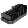 Unitek USB Charging Station for Multiple Devices, Charger Organizer Stand Dock with Dividers, Quick Charge 3.0 Compatible for Smartphone, Tablet, iPad and Other Electronics