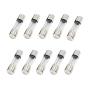 CompStudio 10Pcs/lot T3AL250V 3A Slow Blow Fuse 5x20mm 250V 3 Amp Glass Tube Fuse Time Delay Fuse (3/16 in x 3/4 in)