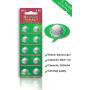 Beidongli LR44 AG13 357 high Capacity 1.5V Button Coin Cell 10 Count